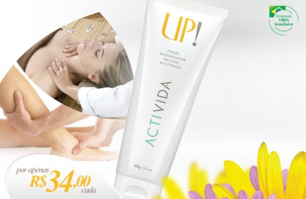 UP! CREME MASSAGEADOR